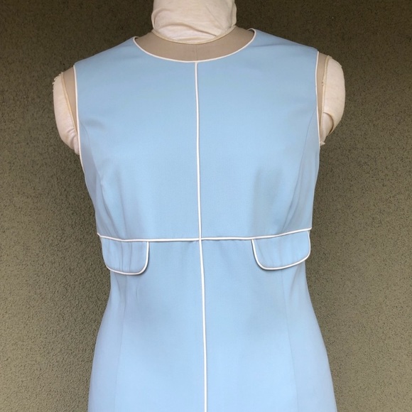 Escada Baby Blue Dress - Picture 2 of 5